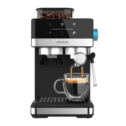 Caffettiera Espresso Manuale Cecotec Power Espresso 20 Grind 1.7L 20 bar con macinacaffè regolabile