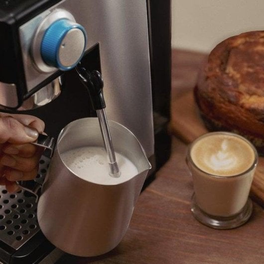 Caffettiera Espresso Manuale Cecotec Power Espresso 20 Grind 1.7L 20 bar con macinacaffè regolabile