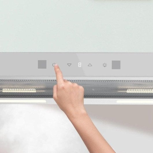 Campana extractora Cecotec Bolero Flux TLT 604400 Recirculação 60cm com controlo tátil