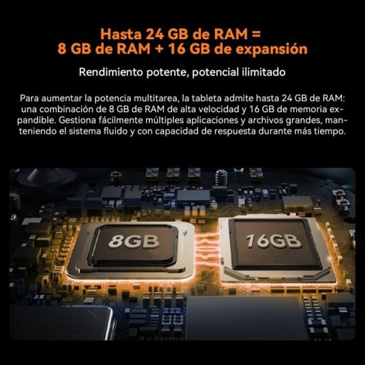 Tablet Blackview Active 5 Rugged Android 15 8,68" Ips 8gb+128gb 6600mah T615 Octa-core, laranja