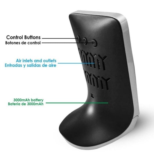 Monitor de Qualidade de Ar Multifuncional LCD interior PM2.5/PM10/HCHO/TVOC