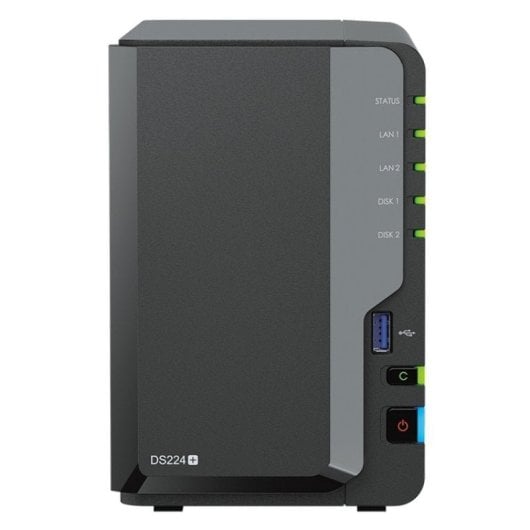 PcCom Synology Diskstation DS224 NAS 16TB ( 8TB + 8TB )