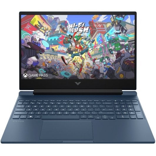 Portátil HP Victus Gaming 15-fb3030ns 15.6" AMD Ryzen 5 8645HS 16GB 512GB SSD RTX 4050 6GB Azul