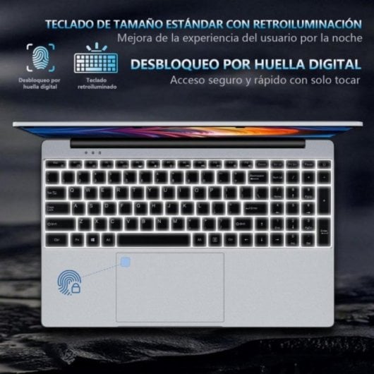 Portátil N156P-P142 15.6" Celeron N5095 16GB 512GB SSD FHD Teclado Retroiluminado Prata