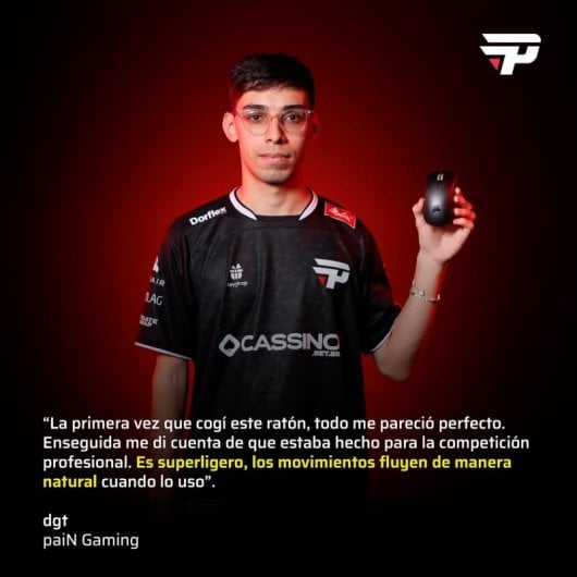 Ratón Corsair Sabre v2 Pro Ultralight Wireless 33000 DPI Blanco 8000Hz 36g Meccanici