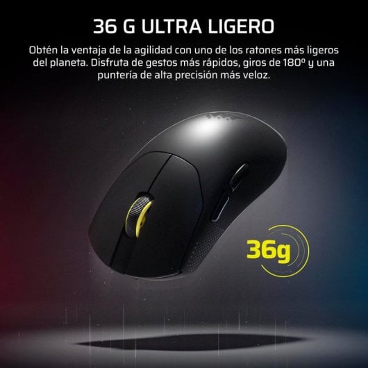 Ratón Corsair Sabre v2 Pro Ultralight Wireless 33000 DPI Blanco 8000Hz 36g Meccanici