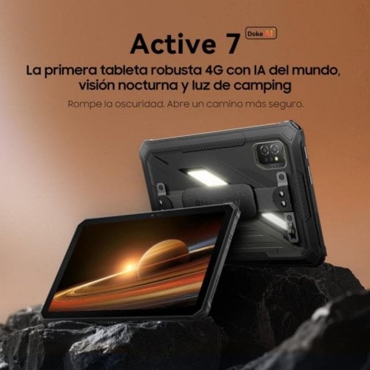 Blackview Active 7 4g 11" 8+16/128gb Tablet Pc 10000mah Schwarz Gratis