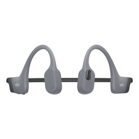 Auriculares Shokz OpenSwim Pro inalámbricos Bluetooth deportivos con resistencia al agua, color gris