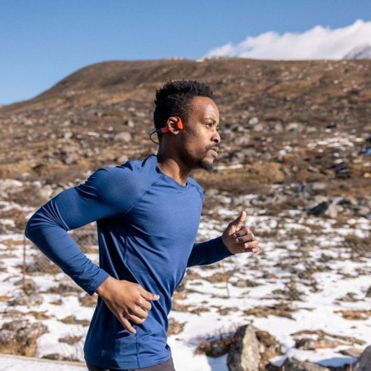 Auriculares Shokz OpenSwim Pro inalámbricos Bluetooth deportivos con resistencia al agua, color gris