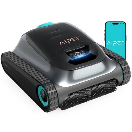 Robot limpiafondos Aiper Scuba S1 batería 150 min para piscinas elevadas y enterradas