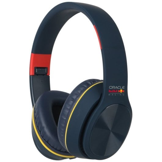 Auriculares Red Bull inalámbricos Bluetooth con micrófono y USB-C negros