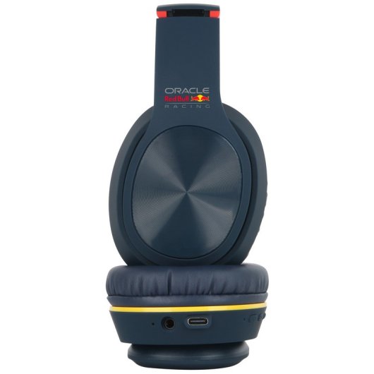Auriculares Red Bull inalámbricos Bluetooth con micrófono y USB-C negros
