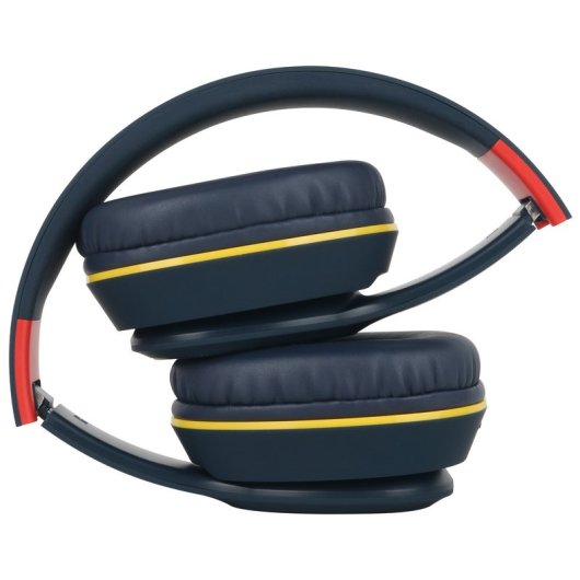 Auriculares Red Bull inalámbricos Bluetooth con micrófono y USB-C negros