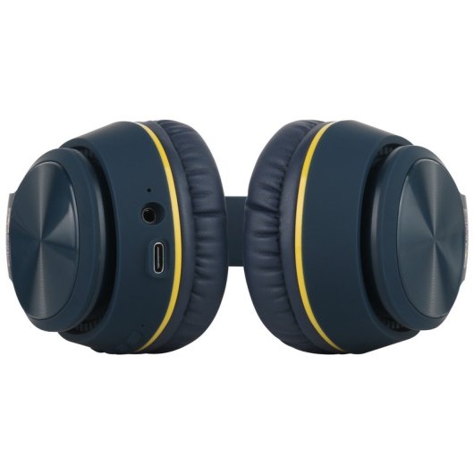 Auriculares Red Bull inalámbricos Bluetooth con micrófono y USB-C negros