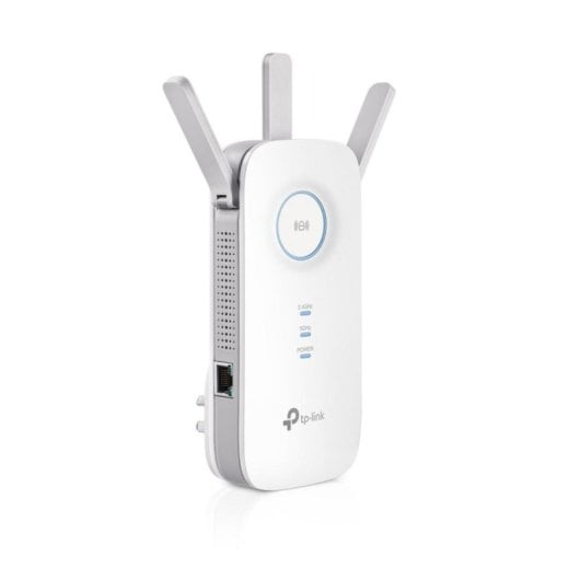 Répéteur Wi-Fi TP-Link RE450 Dual Band 1750 Mbps 3 antennes Gigabit RJ-45 blanc