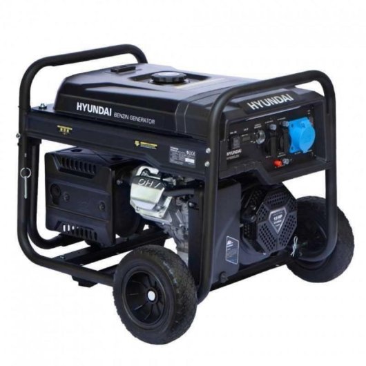 Gerador Hyundai HY9100LEK Gasolina Monofásico 6,5kW Arranque Elétrico AVR