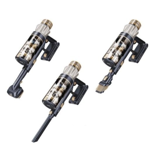 Aspirapolvere senza filo Cecotec Conga Rockstar RS90 Pet Flex 600W 160AW LED Autonomia 65min