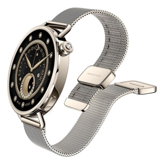 Xiaomi S4 Bluetooth 41mm AMOLED Oro Resistente al Agua 50m Monitor Sueño Unisex