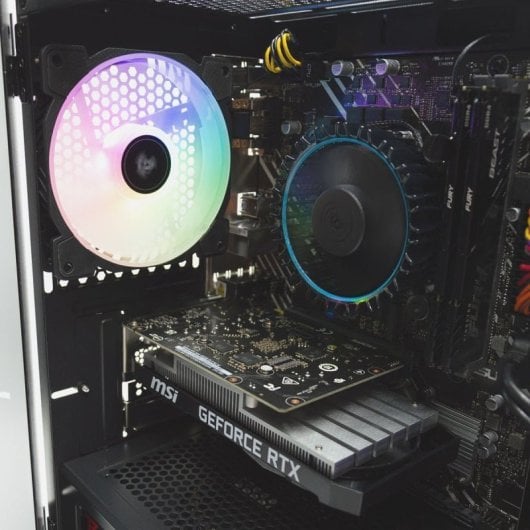 PcCom Lite AMD Ryzen 5 5500 / 16 Go / SSD 1 To / RTX 3050 Noir V2
