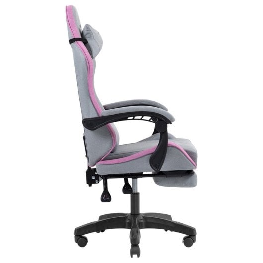 Mars Gaming Mgc-x Silla Gaming Ergonómica Tejido Transpirable Cojín Cervical Y Lumbar Rosa