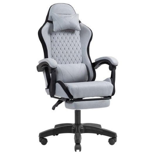 Mars Gaming Mgc-x Silla Gaming Ergonómica Tejido Transpirable Cojín Cervical Y Lumbar Negro