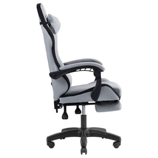 Mars Gaming Mgc-x Silla Gaming Ergonómica Tejido Transpirable Cojín Cervical Y Lumbar Negro