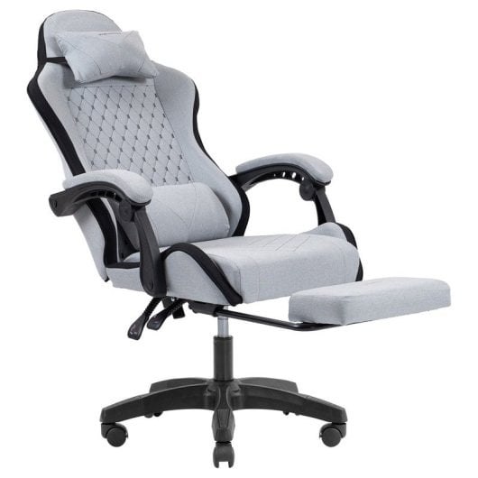 Mars Gaming Mgc-x Silla Gaming Ergonómica Tejido Transpirable Cojín Cervical Y Lumbar Negro