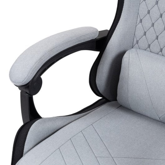 Mars Gaming Mgc-x Silla Gaming Ergonómica Tejido Transpirable Cojín Cervical Y Lumbar Negro
