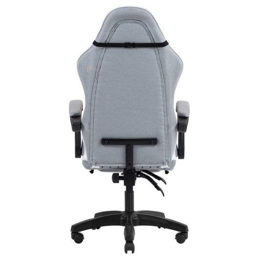 Mars Gaming Mgc-x Silla Gaming Ergonómica Tejido Transpirable Cojín Cervical Y Lumbar Blanco