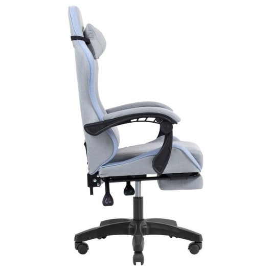 Mars Gaming Mgc-x Silla Gaming Ergonómica Tejido Transpirable Cojín Cervical Y Lumbar Azul