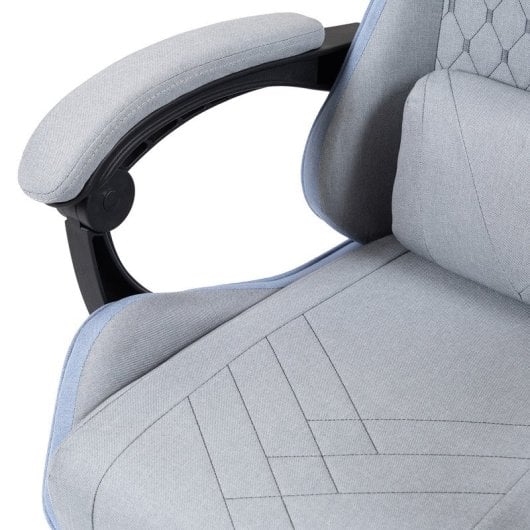 Mars Gaming Mgc-x Silla Gaming Ergonómica Tejido Transpirable Cojín Cervical Y Lumbar Azul