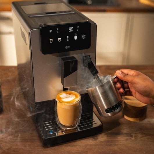 Cafetera Superautomática Cecotec Cremmaet Steam 1,1L 19 bar molinillo cónico vaporizador