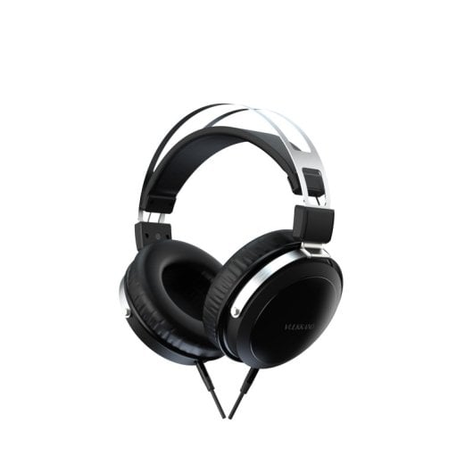 Auriculares Vulkkano HC10 Turia con cable Jack 3,5 mm para estudio y DJ, drivers 50 mm, negros