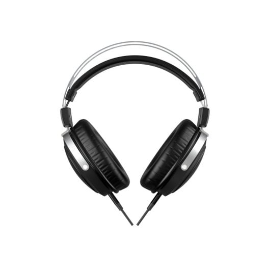 Auriculares Vulkkano HC10 Turia con cable Jack 3,5 mm para estudio y DJ, drivers 50 mm, negros