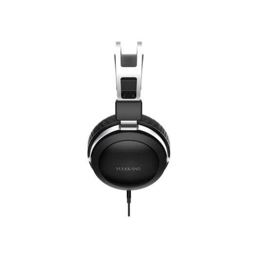 Auriculares Vulkkano HC10 Turia con cable Jack 3,5 mm para estudio y DJ, drivers 50 mm, negros