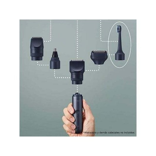 Cabeça de Escova Panasonic ER-CTB1 Azul Extrafina Compatível Multishape 2 Peças