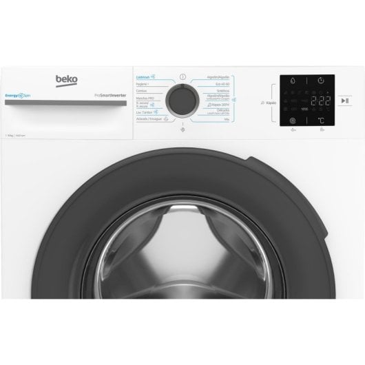 Lavadora Beko VBM3WFT310413WA Carga Frontal 10 kg 1400 rpm Clase A Blanca SteamCure