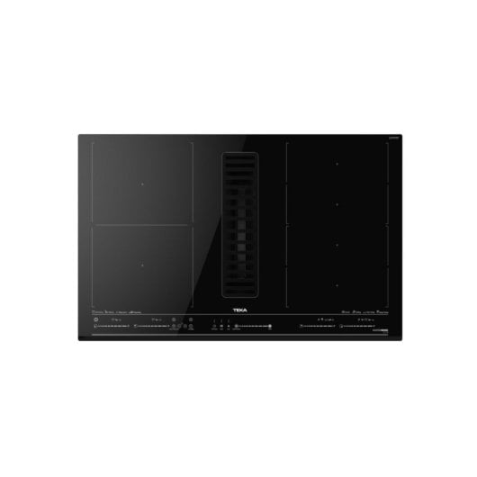 Placa de inducción Teka MasterSense Air AFF 87601 MST 80 cm 6 zonas negra con campana integrada