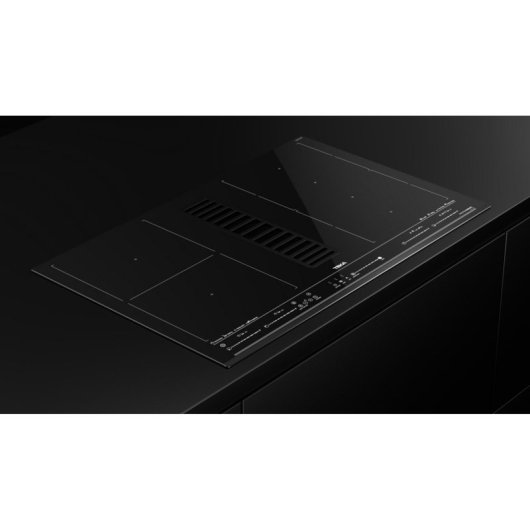 Placa de inducción Teka MasterSense Air AFF 87601 MST 80 cm 6 zonas negra con campana integrada