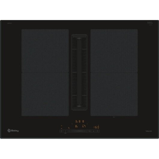 Placa inducción Balay 3EBC976LH 70 cm Negro con campana integrada y Home Connect