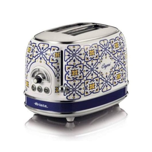 Grille-pain Ariete 0155/1C 2 tranches Bleu Multicolore Métal 815 W