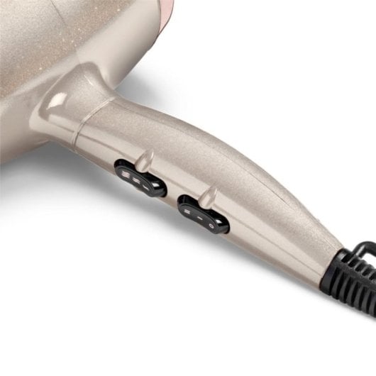 Sèche-cheveux BaByliss 5914PE 2000W Noir Or Rose contrôle précis 2 vitesses 3 chauffages