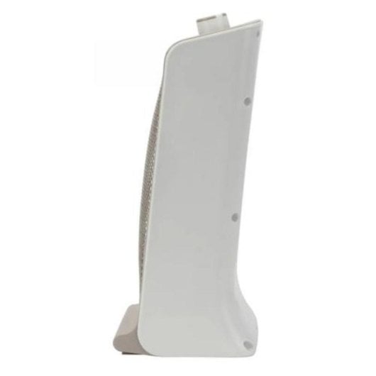 Radiateur quartz blanc 800W avec poignée, protection antichute et 2 niveaux de puissance