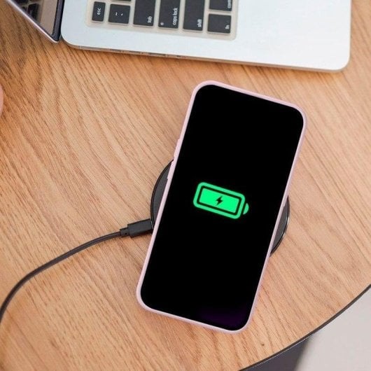 Funda para telemóvel Cool Cool Funda Magnética Cover Silicona Rosa com Carga Qi para iPhone 17 Pro Max