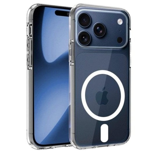 Cool Funda Magnética Transparente para iPhone 17 Pro Max