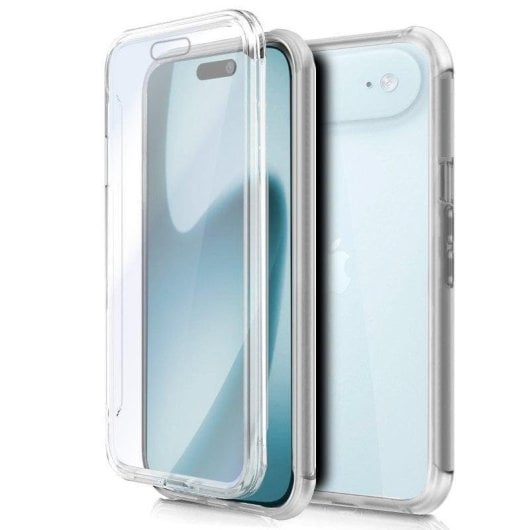 Handyhülle Cool 3D Silikon Transparent 360 Grad Schutz für iPhone Air