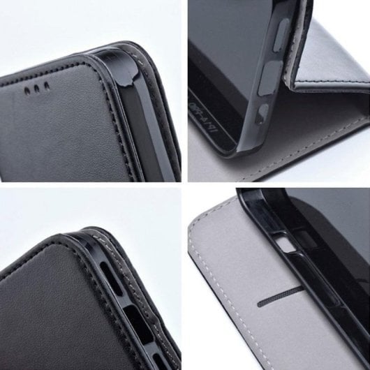 Cool Funda Flip Cover Liso Negro para Samsung Galaxy S25 FE