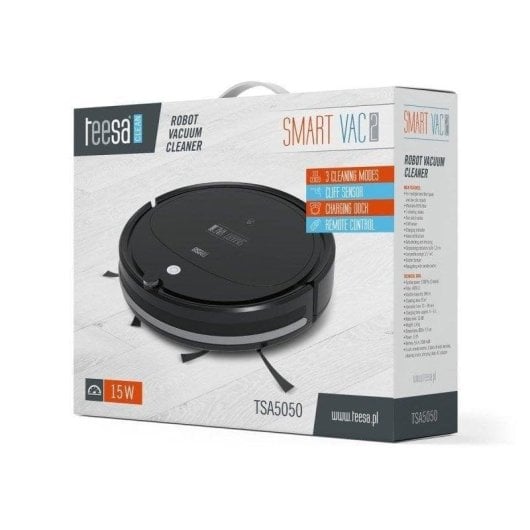 Aspirateurs Robots Teesa Smart VAC 2 Navigation Basique 1.000 Pa HEPA 11 Silencieux
