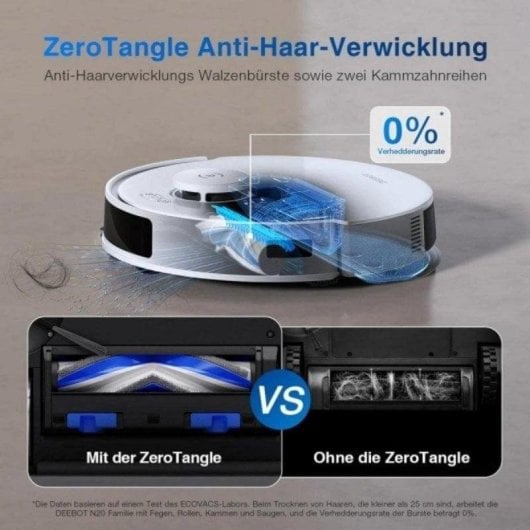 Saugroboter mit Wischfunktion Ecovacs Deebot N20 Navigationsklasse TrueMapping 2.0 Sprachsteuerung