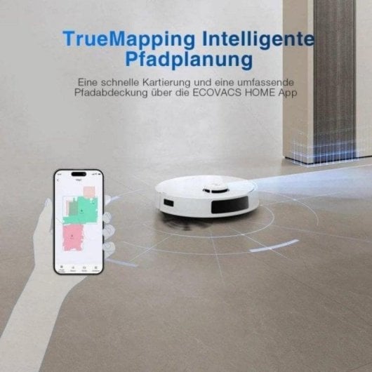 Saugroboter mit Wischfunktion Ecovacs Deebot N20 Navigationsklasse TrueMapping 2.0 Sprachsteuerung